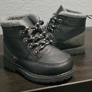 Baby Boy Black Bootie